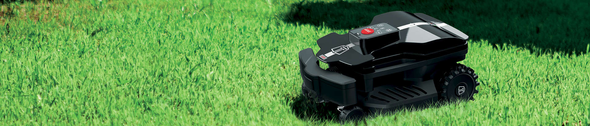 NEXTTECH_X2.9 robotfűnyíró a kertben